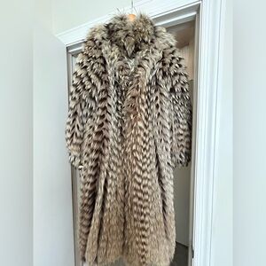 RARE —Vintage Fur Coat. Made in Finland. Fantastic condition!